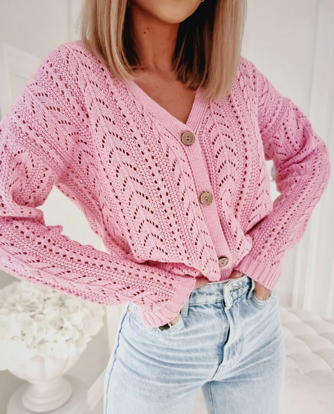 Gilet rose Candy