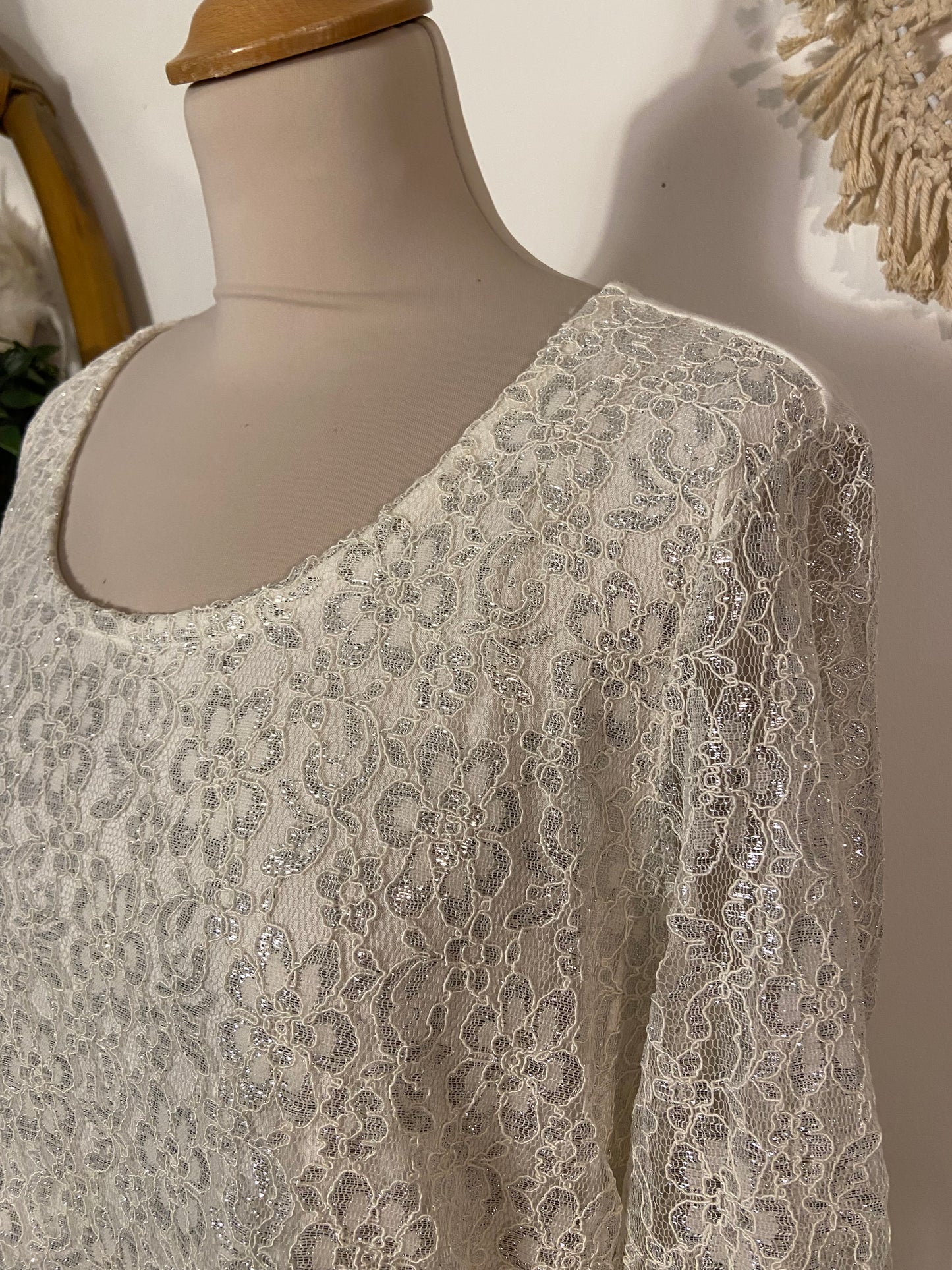 T-shirt dentelle