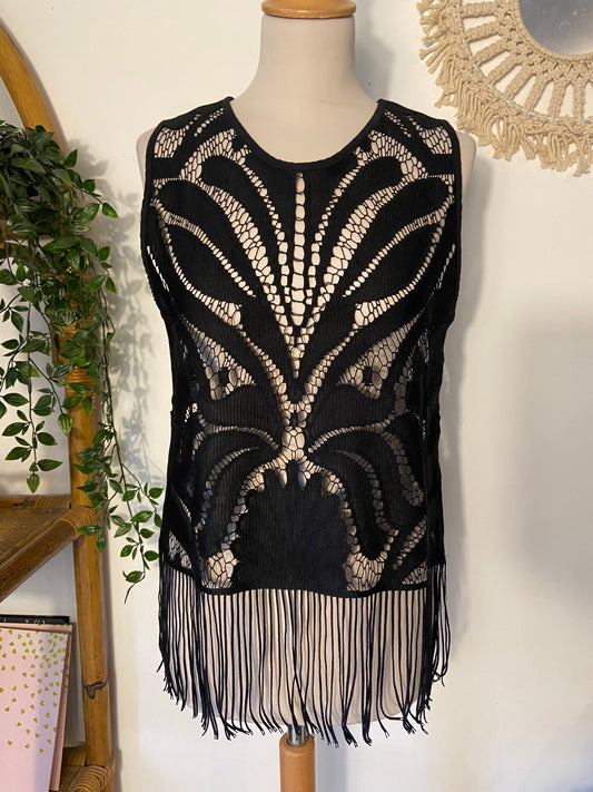 Top brodé Zara